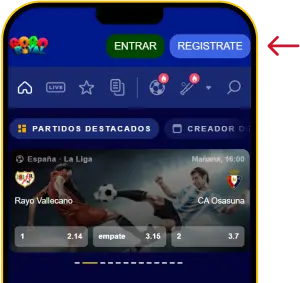 Iniciar sesión en la app o en la versión móvil - Gogoroyal - Apuestas App Venezuela