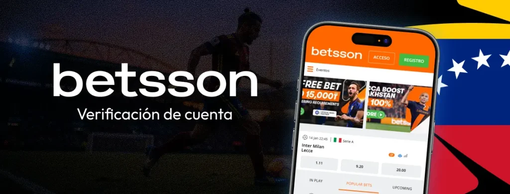Verificación de cuenta (KYC) y límites - Betsson - Apuestas App Venezuela
